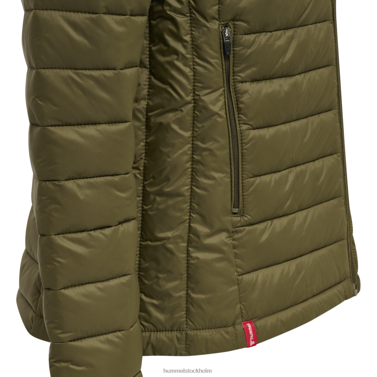 se Hummel kvinnor hmlröd quiltad jacka LL40V3319 \"quiltad jacka\"