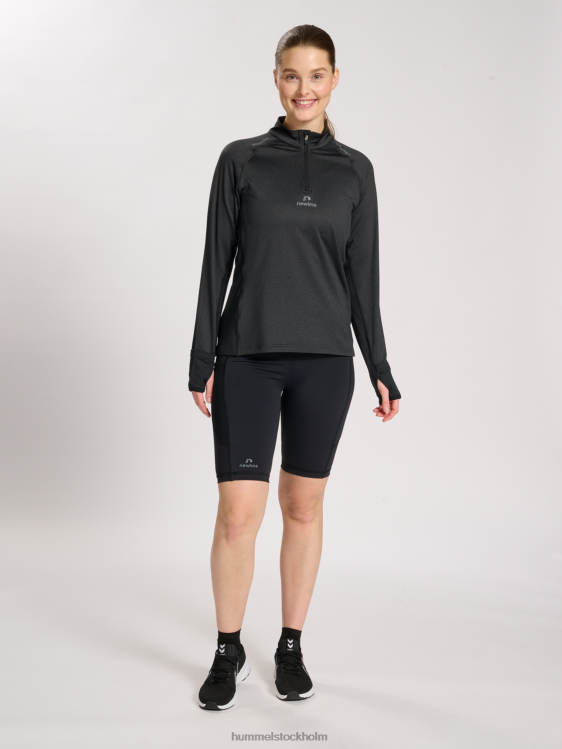 se Hummel kvinnor nwlmesa 1/2 zip l/s LL40V2388 \"jacka med halv dragkedja\"
