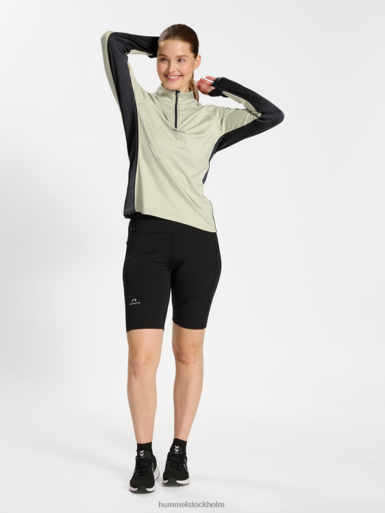 se Hummel kvinnor nwlmesa 1/2 zip l/s LL40V2798 \"jacka med halv dragkedja\"