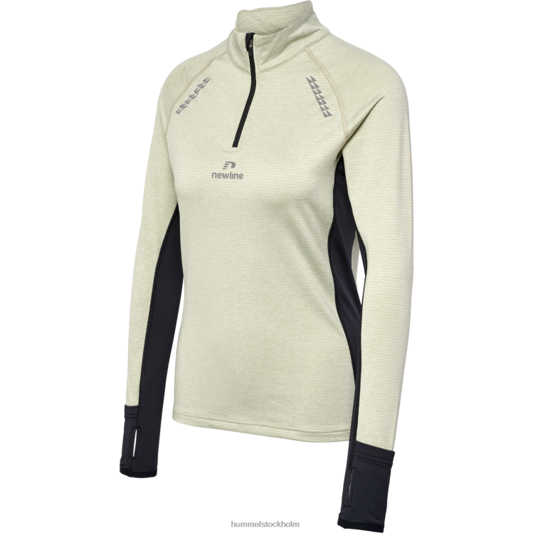 se Hummel kvinnor nwlmesa 1/2 zip l/s LL40V2798 \"jacka med halv dragkedja\"