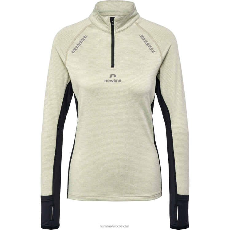 se Hummel kvinnor nwlmesa 1/2 zip l/s LL40V2798 \"jacka med halv dragkedja\"