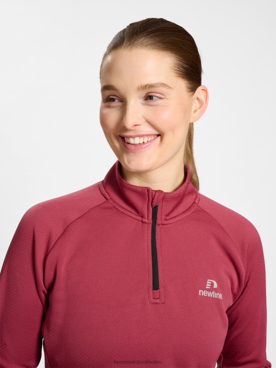 se Hummel kvinnor nwlphoenix 1/2 zip l/s LL40V2355 \"jacka med halv dragkedja\"