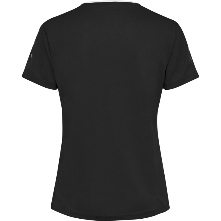 se Hummel kvinnor hmautentisk poly jersey s/s LL40V3870 \"sporttröja med chevrons\"