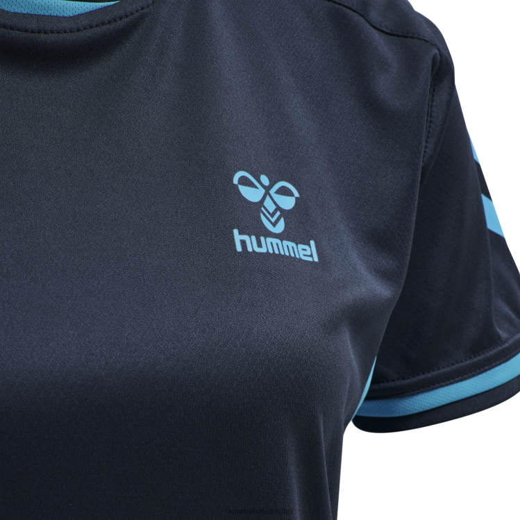se Hummel kvinnor hmlaction poly jersey s/s LL40V3844 \"sporttröja\"