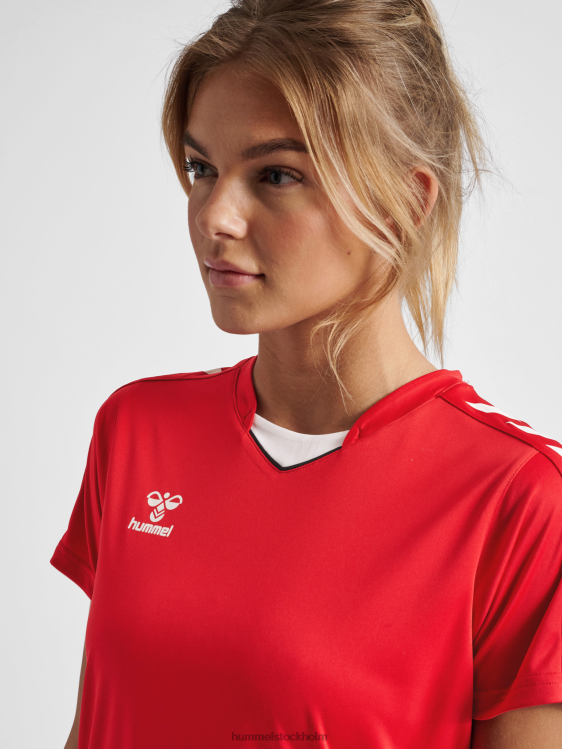 se Hummel kvinnor hmlcore xk poly jersey s/s LL40V3262 \"kortärmad sporttröja\"