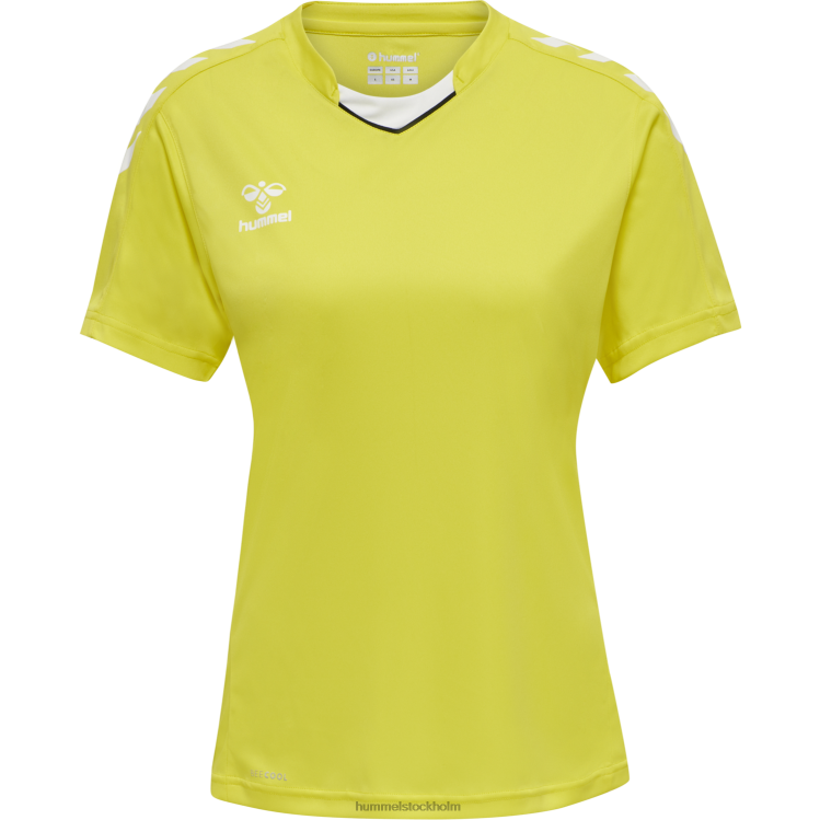 se Hummel kvinnor hmlcore xk poly jersey s/s LL40V3270 \"kortärmad sporttröja\"