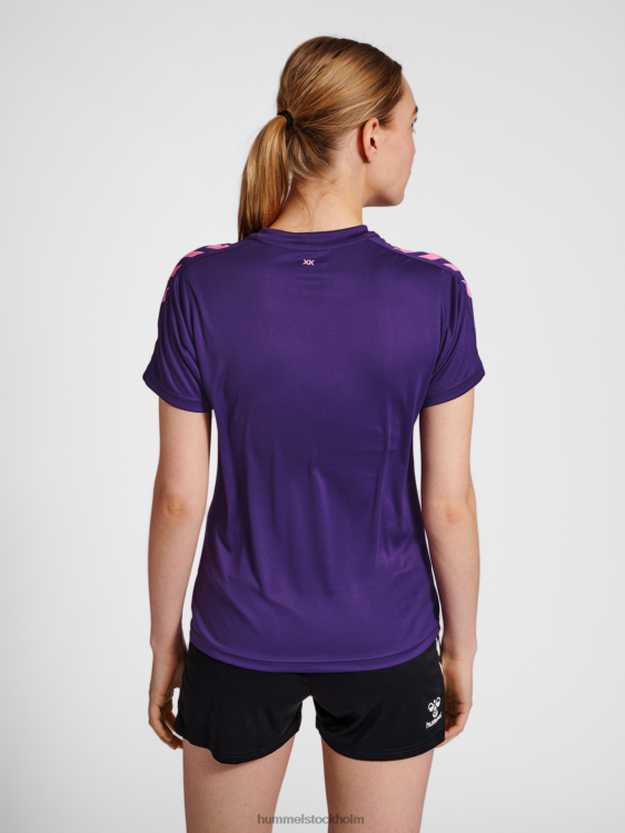 se Hummel kvinnor hmlcore xk poly jersey s/s LL40V3272 \"kortärmad sporttröja\"