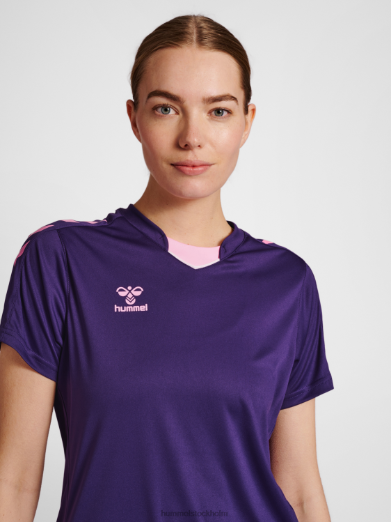se Hummel kvinnor hmlcore xk poly jersey s/s LL40V3272 \"kortärmad sporttröja\"
