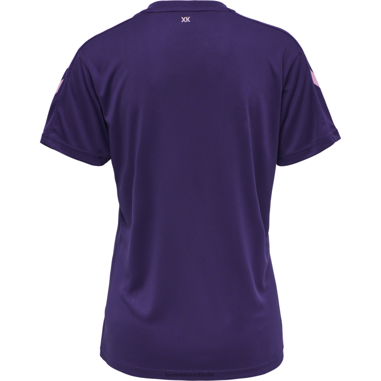 se Hummel kvinnor hmlcore xk poly jersey s/s LL40V3272 \"kortärmad sporttröja\"