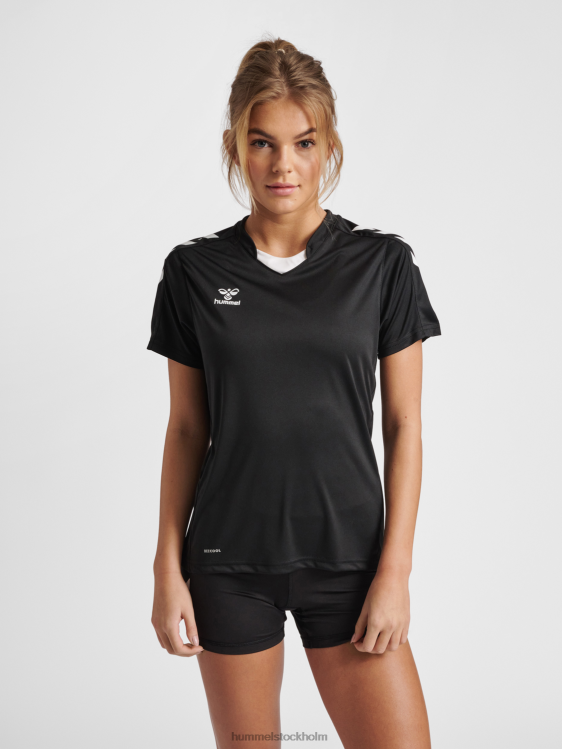 se Hummel kvinnor hmlcore xk poly jersey s/s LL40V3274 "kortärmad sporttröja"