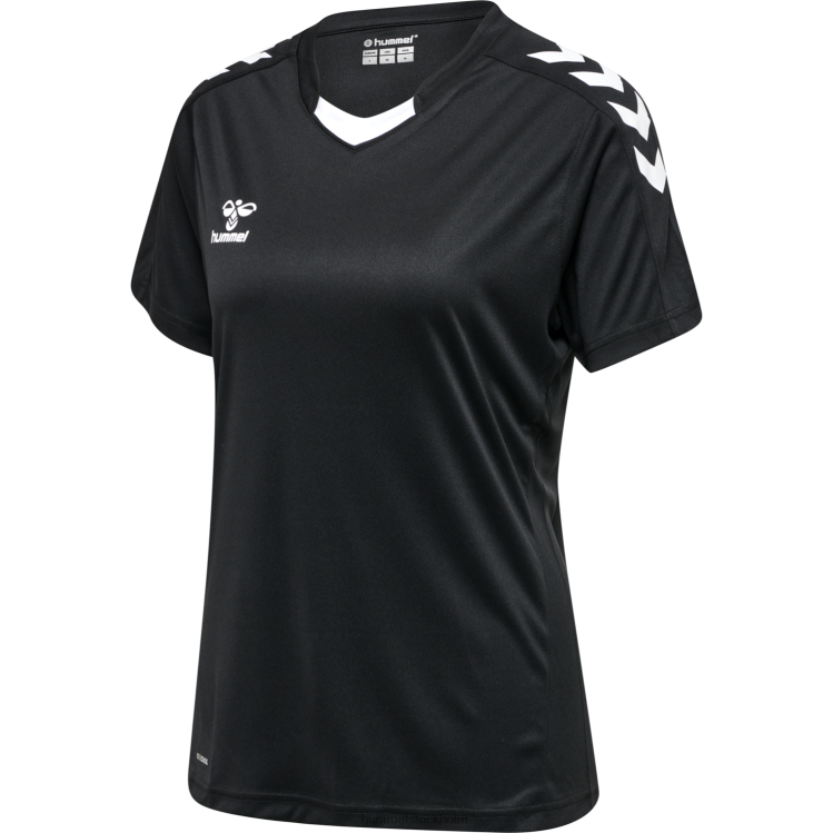 se Hummel kvinnor hmlcore xk poly jersey s/s LL40V3274 \"kortärmad sporttröja\"