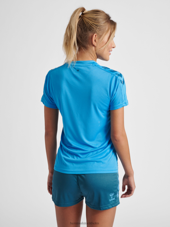 se Hummel kvinnor hmlcore xk poly jersey s/s LL40V3281 \"kortärmad sporttröja\"