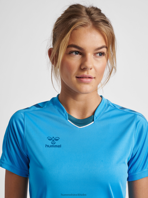 se Hummel kvinnor hmlcore xk poly jersey s/s LL40V3281 \"kortärmad sporttröja\"