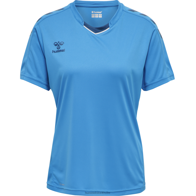 se Hummel kvinnor hmlcore xk poly jersey s/s LL40V3281 \"kortärmad sporttröja\"