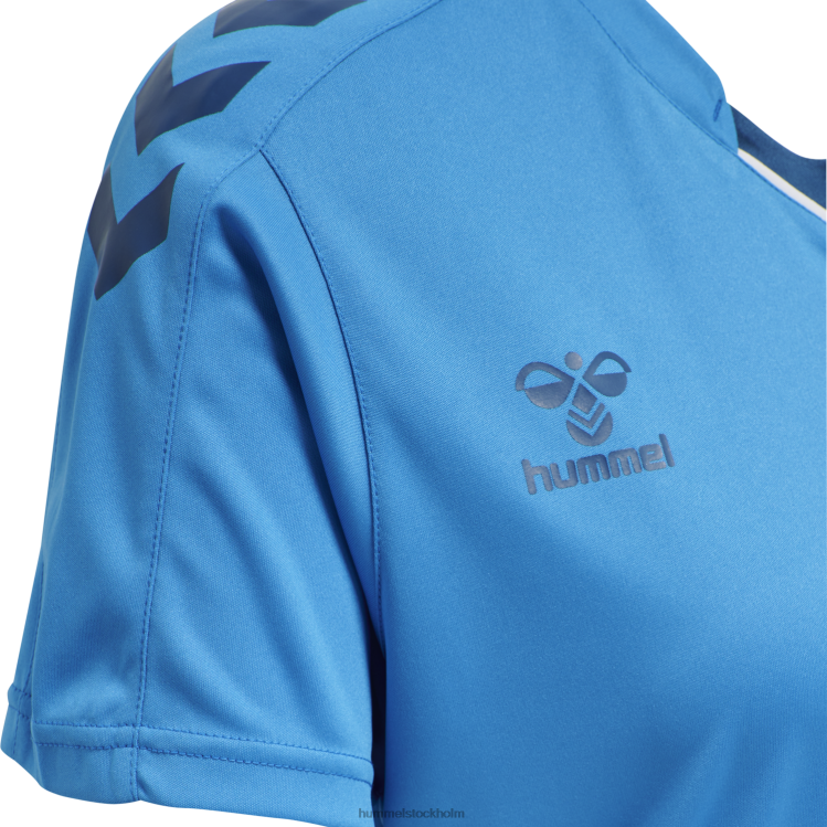 se Hummel kvinnor hmlcore xk poly jersey s/s LL40V3281 \"kortärmad sporttröja\"