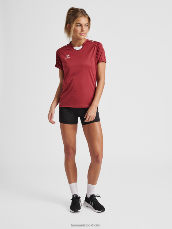 se Hummel kvinnor hmlcore xk poly jersey s/s LL40V3287 \"kortärmad sporttröja\"