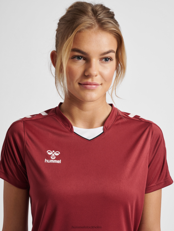 se Hummel kvinnor hmlcore xk poly jersey s/s LL40V3287 \"kortärmad sporttröja\"