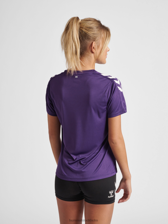 se Hummel kvinnor hmlcore xk poly jersey s/s LL40V3289 \"kortärmad sporttröja\"