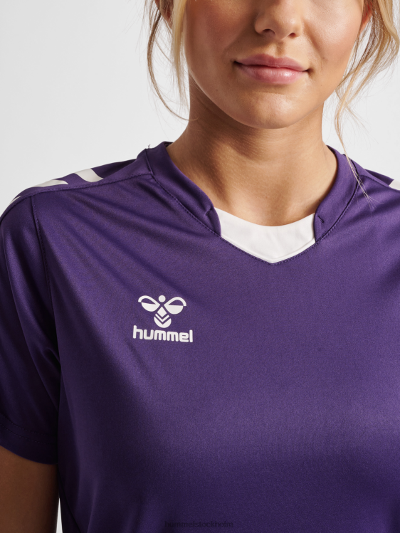 se Hummel kvinnor hmlcore xk poly jersey s/s LL40V3289 \"kortärmad sporttröja\"