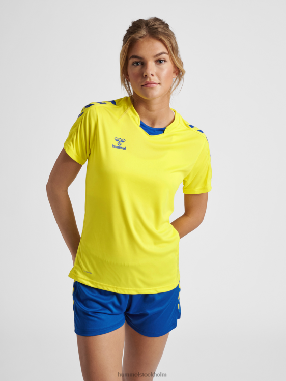 se Hummel kvinnor hmlcore xk poly jersey s/s LL40V3296 "kortärmad sporttröja"