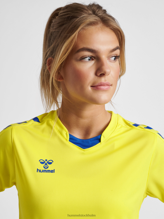 se Hummel kvinnor hmlcore xk poly jersey s/s LL40V3296 \"kortärmad sporttröja\"