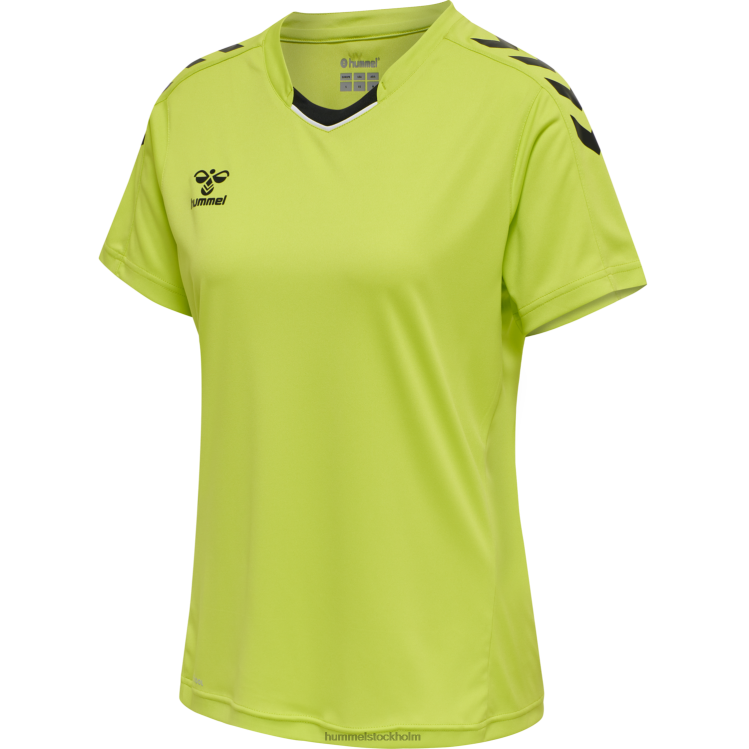 se Hummel kvinnor hmlcore xk poly jersey s/s LL40V3302 \"kortärmad sporttröja\"