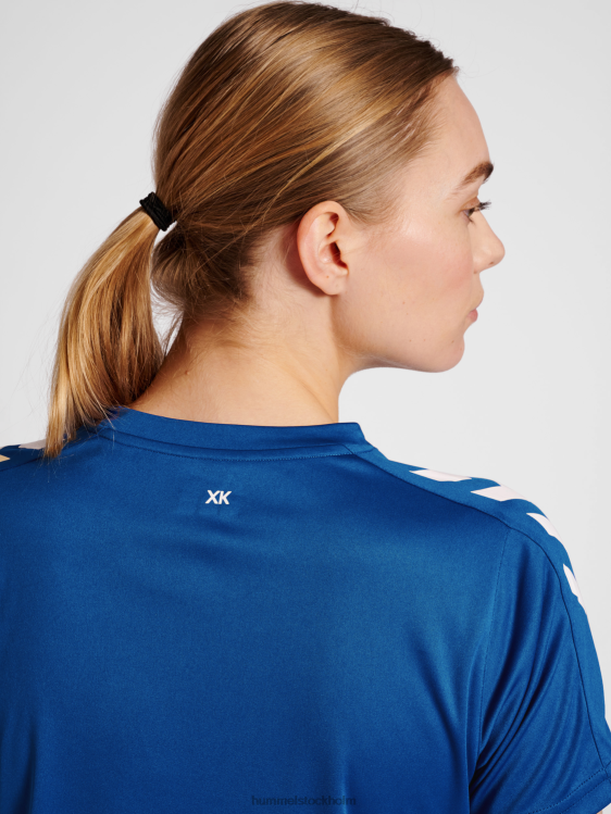 se Hummel kvinnor hmlcore xk poly jersey s/s LL40V3377 \"kortärmad sporttröja\"