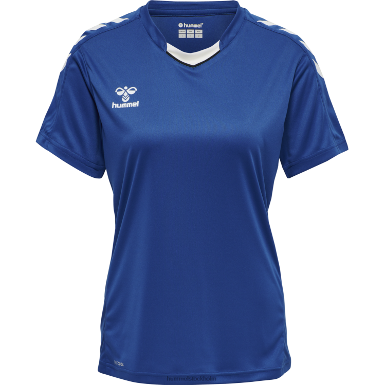 se Hummel kvinnor hmlcore xk poly jersey s/s LL40V3377 \"kortärmad sporttröja\"