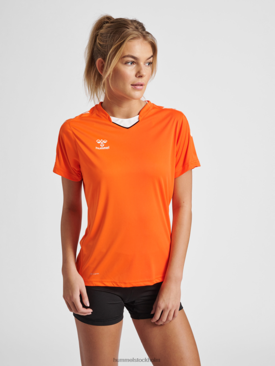 se Hummel kvinnor hmlcore xk poly jersey s/s LL40V3381 "kortärmad sporttröja"
