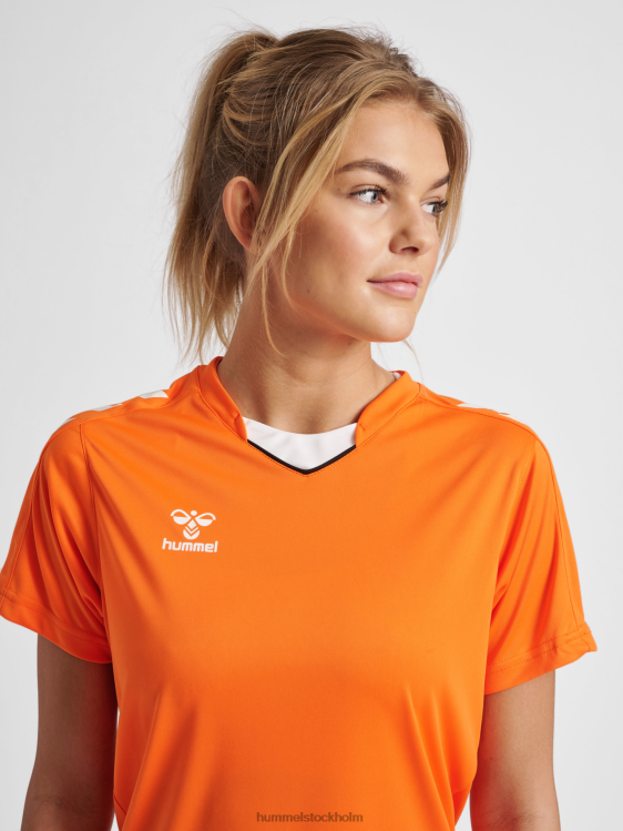se Hummel kvinnor hmlcore xk poly jersey s/s LL40V3381 \"kortärmad sporttröja\"