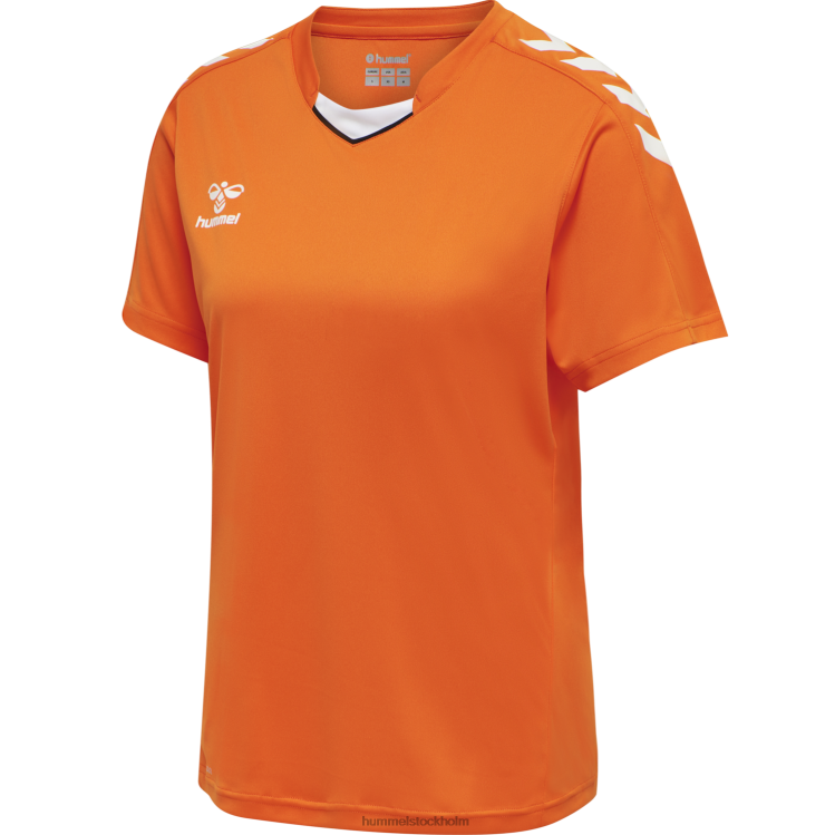 se Hummel kvinnor hmlcore xk poly jersey s/s LL40V3381 \"kortärmad sporttröja\"
