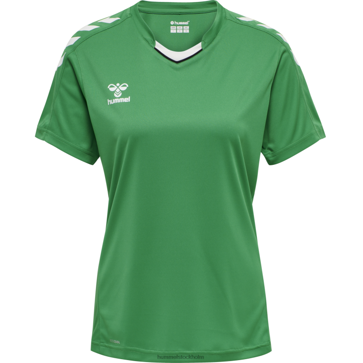 se Hummel kvinnor hmlcore xk poly jersey s/s LL40V3579 \"kortärmad sporttröja\"