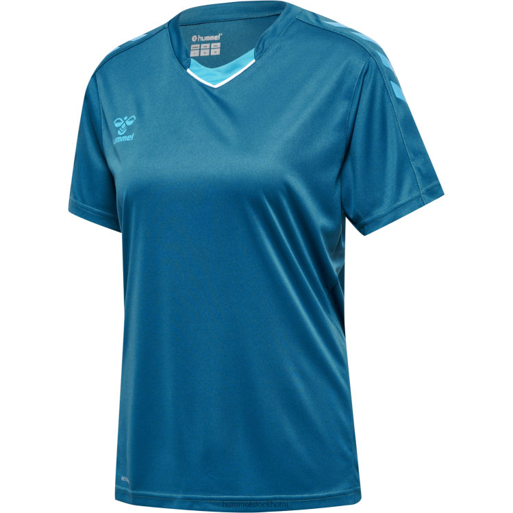 se Hummel kvinnor hmlcore xk poly jersey s/s LL40V3618 \"kortärmad sporttröja\"