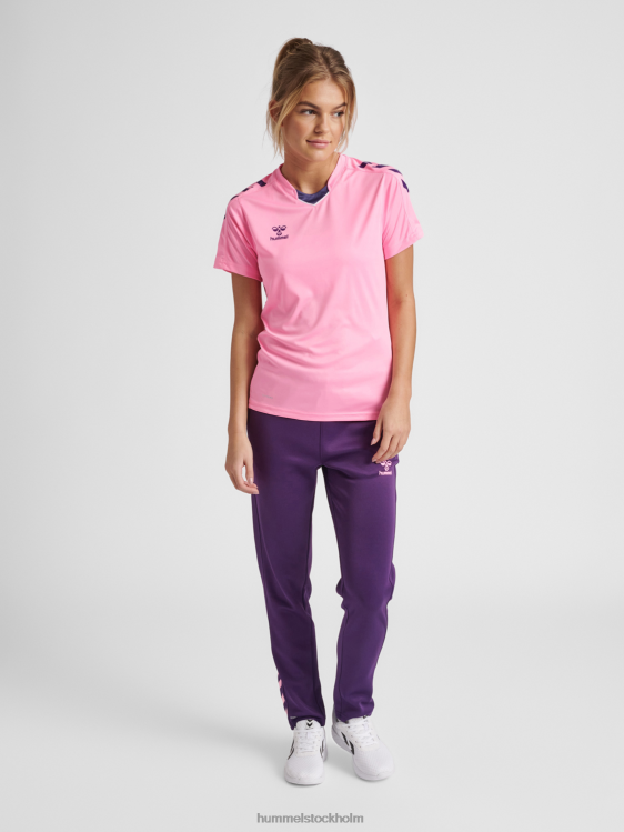 se Hummel kvinnor hmlcore xk poly jersey s/s LL40V3865 \"kortärmad sporttröja\"