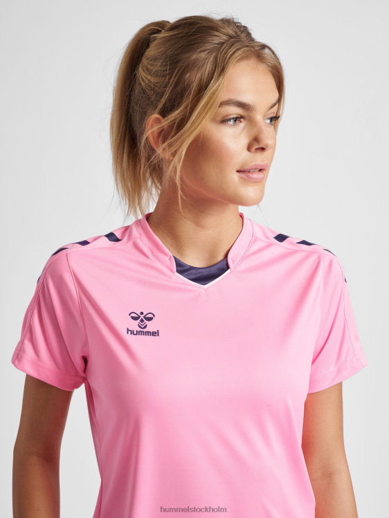 se Hummel kvinnor hmlcore xk poly jersey s/s LL40V3865 \"kortärmad sporttröja\"