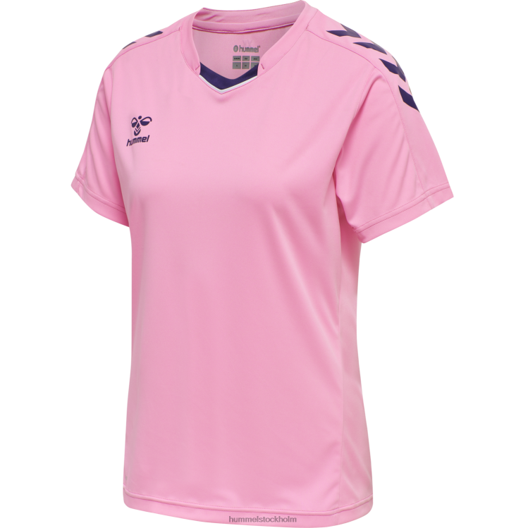 se Hummel kvinnor hmlcore xk poly jersey s/s LL40V3865 \"kortärmad sporttröja\"