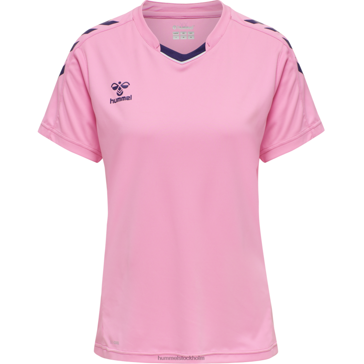 se Hummel kvinnor hmlcore xk poly jersey s/s LL40V3865 \"kortärmad sporttröja\"