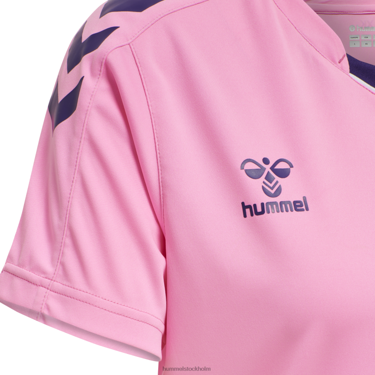 se Hummel kvinnor hmlcore xk poly jersey s/s LL40V3865 \"kortärmad sporttröja\"