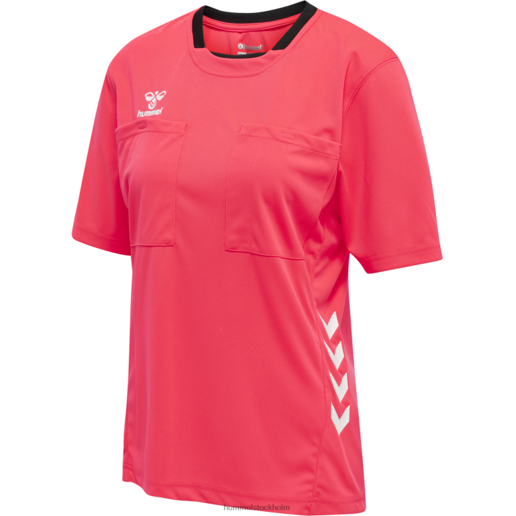 se Hummel kvinnor hmldomare chevron wo jersey s/s LL40V3466 "domare kortärmad t-shirt"