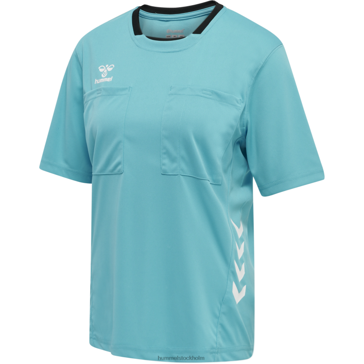 se Hummel kvinnor hmldomare chevron wo jersey s/s LL40V3468 "domare kortärmad t-shirt"