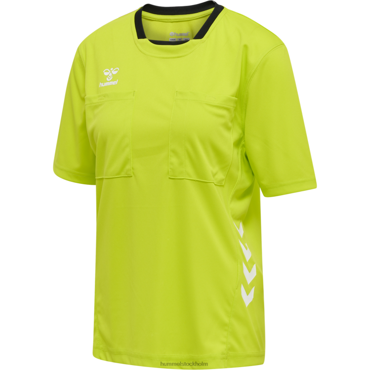 se Hummel kvinnor hmldomare chevron wo jersey s/s LL40V3470 "domare kortärmad t-shirt"