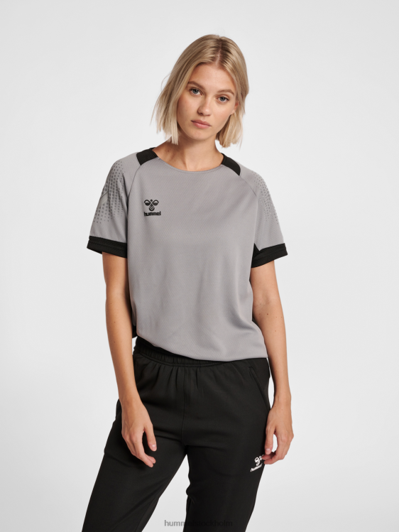 se Hummel kvinnor hmllead s/s poly jersey LL40V3508 "träningströja"