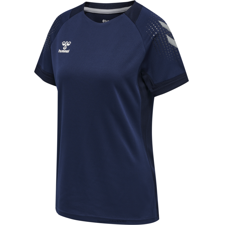 se Hummel kvinnor hmllead s/s poly jersey LL40V3597 \"träningströja\"