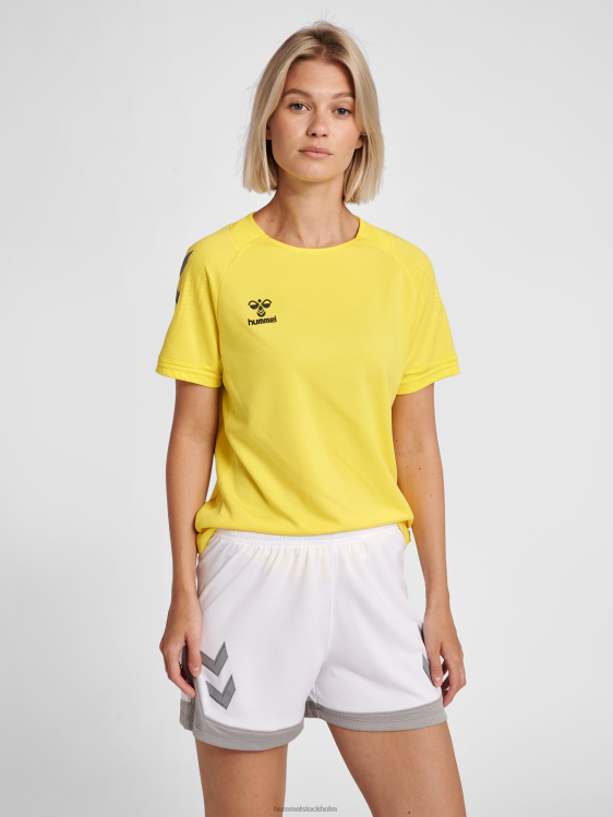 se Hummel kvinnor hmllead s/s poly jersey LL40V3651 "träningströja"