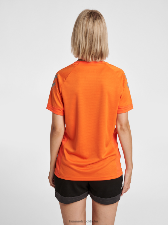se Hummel kvinnor hmllead s/s poly jersey LL40V3837 \"träningströja\"