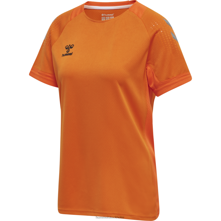 se Hummel kvinnor hmllead s/s poly jersey LL40V3837 \"träningströja\"