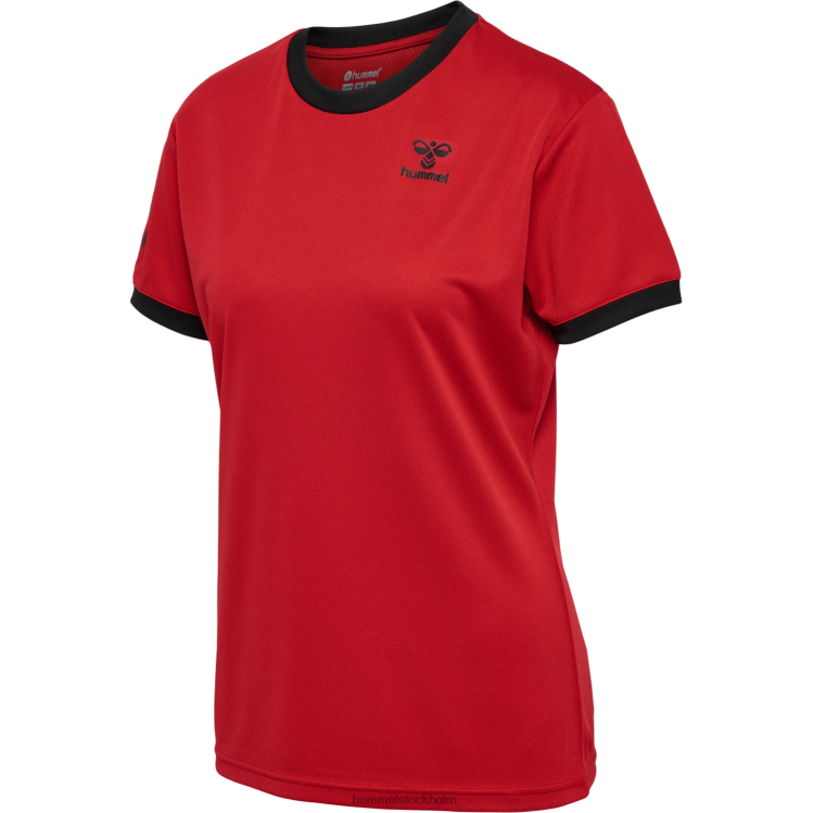 se Hummel kvinnor hmlq4 poly jersey wo s/s LL40V2571 "jersey"