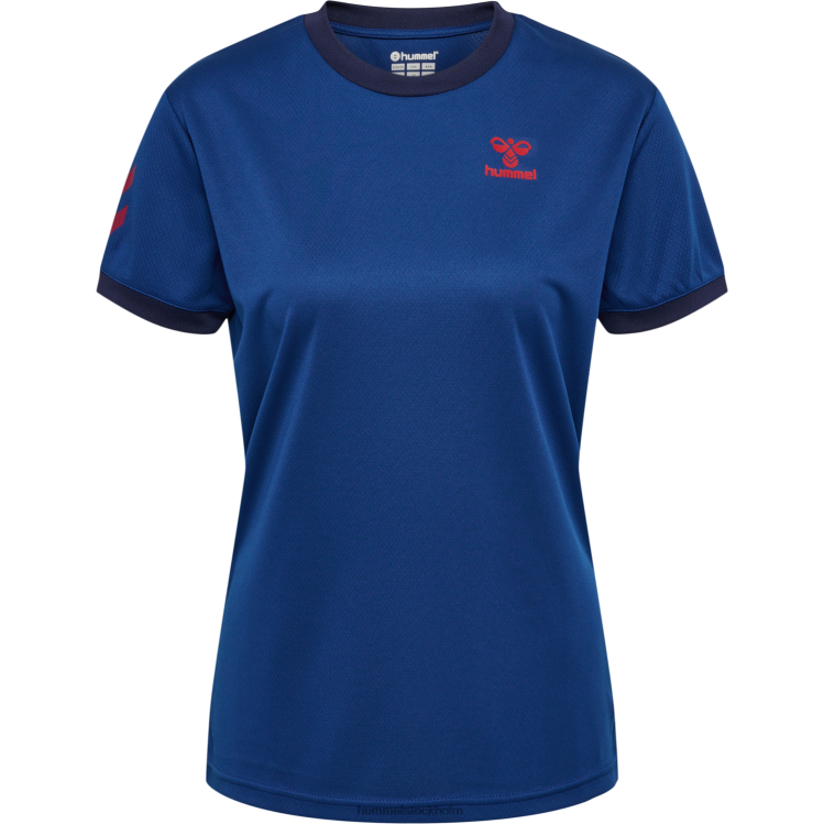 se Hummel kvinnor hmlq4 poly jersey wo s/s LL40V2578 \"jersey\"