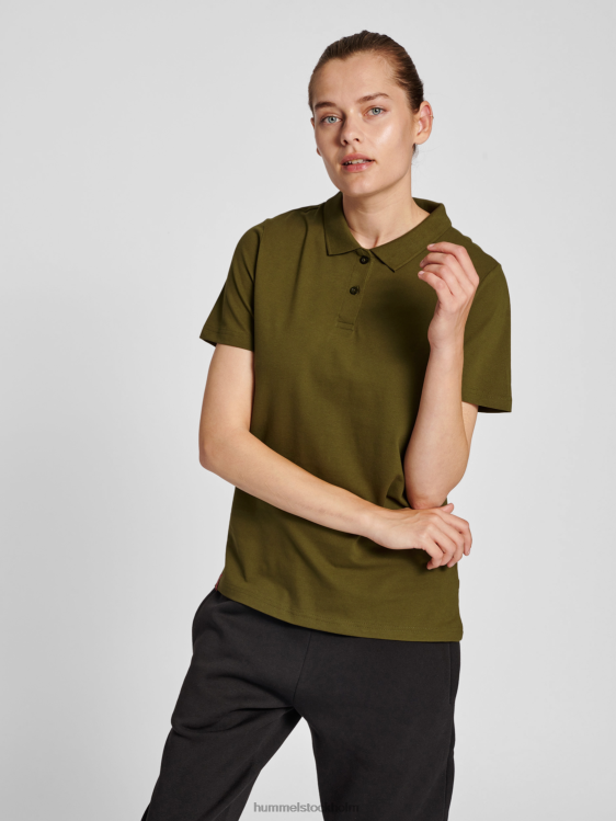 se Hummel kvinnor hmlröd stretch pikétröja LL40V2972 "polotröja"