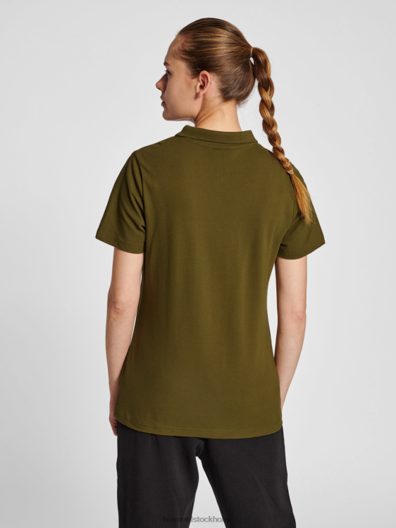 se Hummel kvinnor hmlröd stretch pikétröja LL40V2972 \"polotröja\"